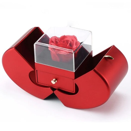 IceBox DC: Apple-Shaped Hip Hop Jewelry Holder (Luxury Jewelry Display Box)